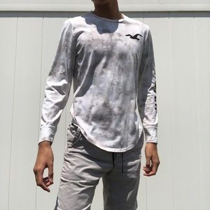 Men’s HOLLISTER Marble long sleeve T-Shirt
